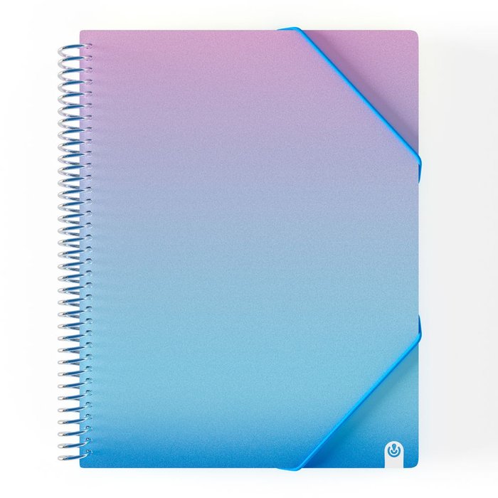 Carpeta 30 Fundas A4 Espiral Archivex United PP Azul Marca Carchivo