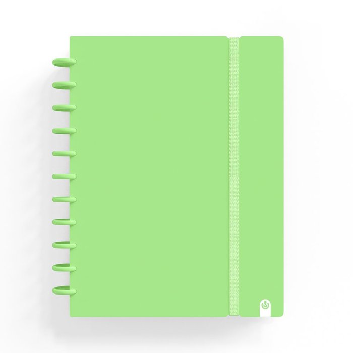 CUADERNO INGENIOX A4 80H HORIZONTAL VERDE PASTEL