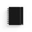 CUADERNO INGENIOX A5 80H HORIZONTAL NEGRO