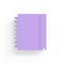 CUADERNO INGENIOX A5 80H HORIZONTAL MALVA PASTEL