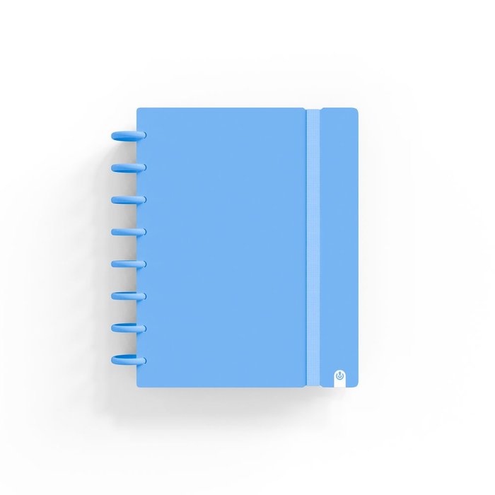 CUADERNO INGENIOX A5 80H HORIZONTAL AZUL PASTEL