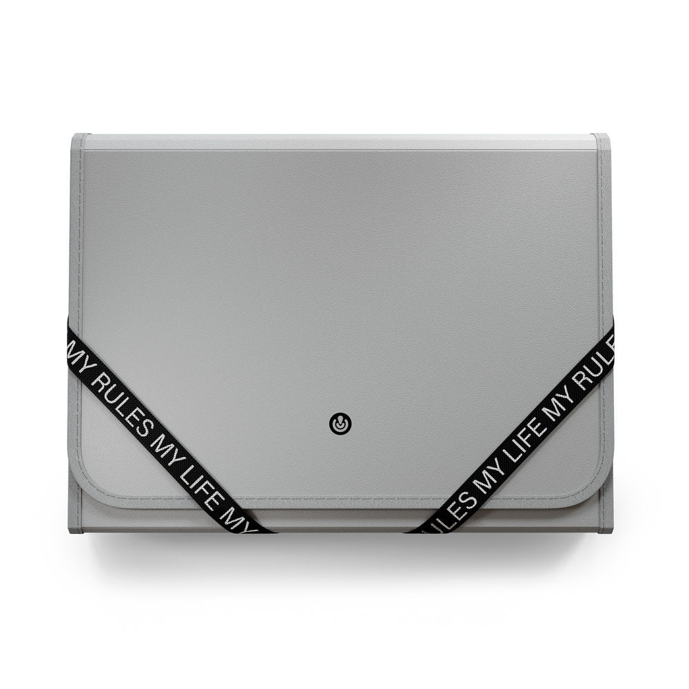 ACORDEON PP MY RULES FOLIO 13 DPTOS RIBET GREY | CARCHIDEA, S,L, Imagen principal del producto