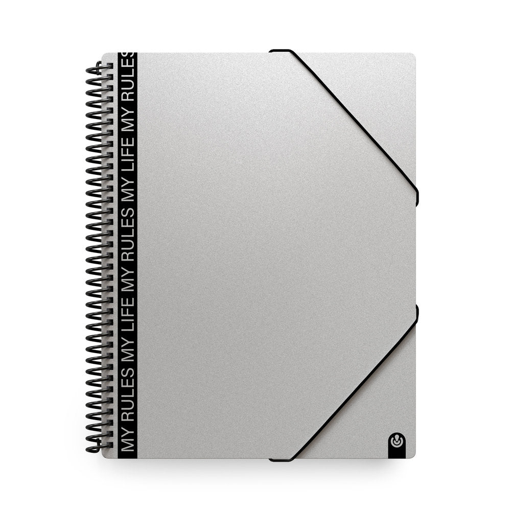 Carpeta 20 Fundas PP Archivex My Rules Sobre Grey Marca CARCHIDEA