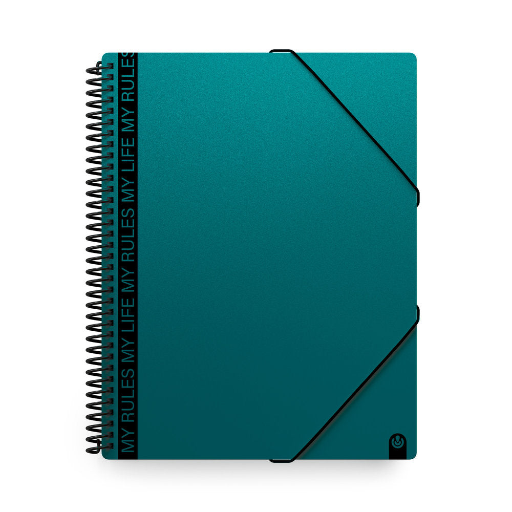 Carpeta 20 Fundas PP Archivex My Rules Sobre Green Verde CARCHIDEA