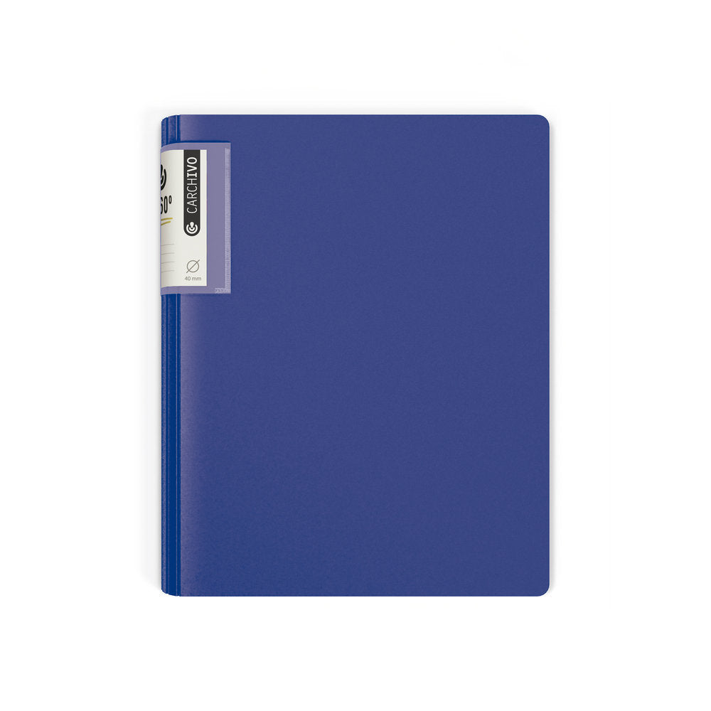 Carpeta A4 2 Anillas 40MM Foam Style Azul Oscuro Carchidea