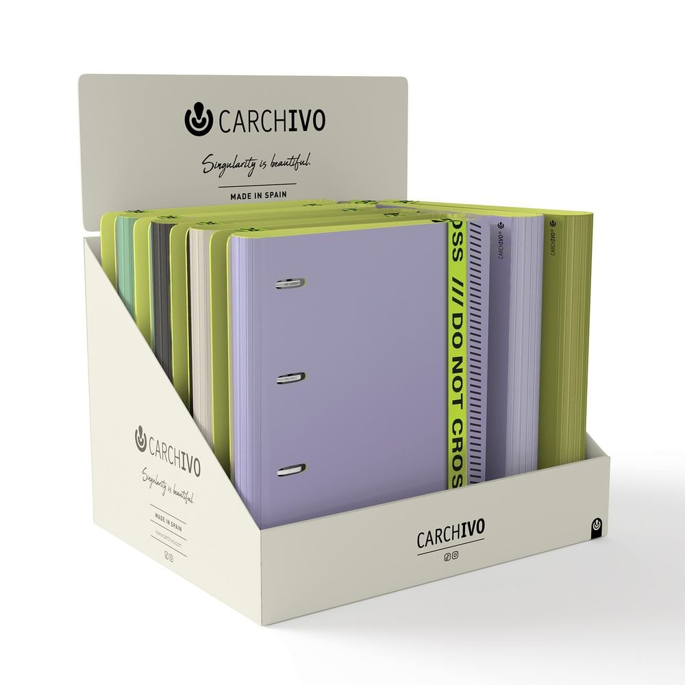 Expositor 10 Carpebloc Polyfoam 360º Cuadro 5 mm Carchidea