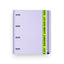 Carpebloc 360 Polyfoam Do Not Cross Horizontal Mauve Marca CARCHIDEA
