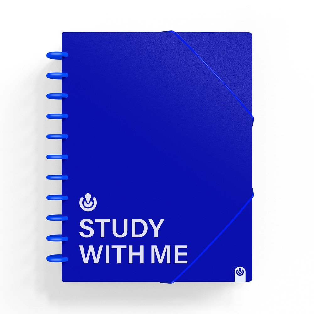 Carpeta 30 fundas Ingeniox Study with me azul Imagen principal del producto