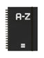 Indice Telefonico A-z 10x15cm Espiral Negro