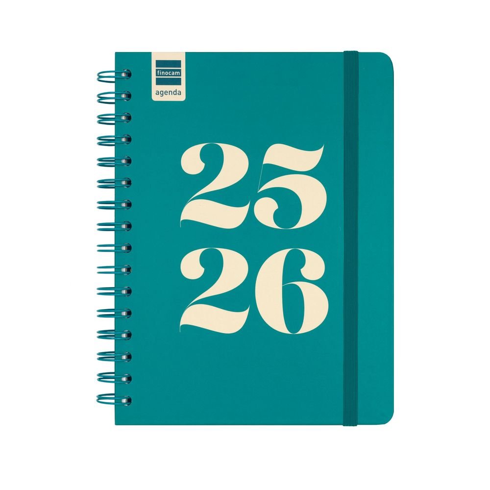 AGENDA ESCOLAR COSMO CUARTO SVH 25-26 AQUA | FINOCAM Imagen principal del producto