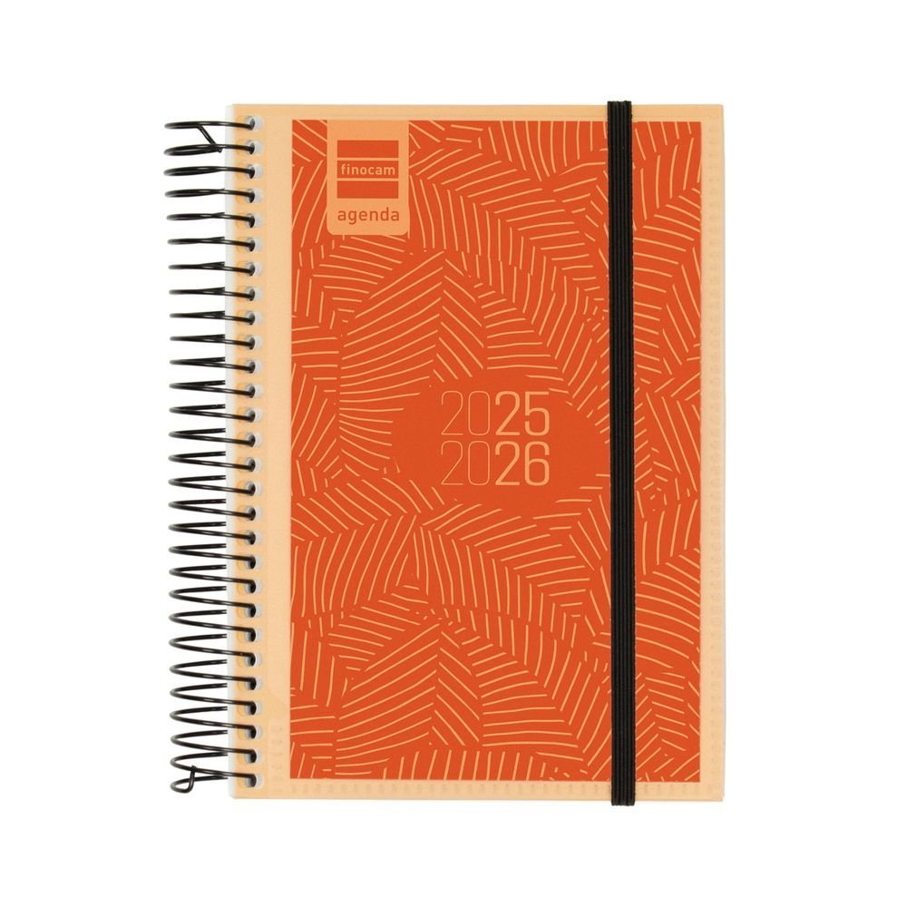 AGENDA ESCOLAR ESPIRAL E8 120X171 DP 25-26 PERSONALIZABLE | FINOCAM Imagen principal del producto