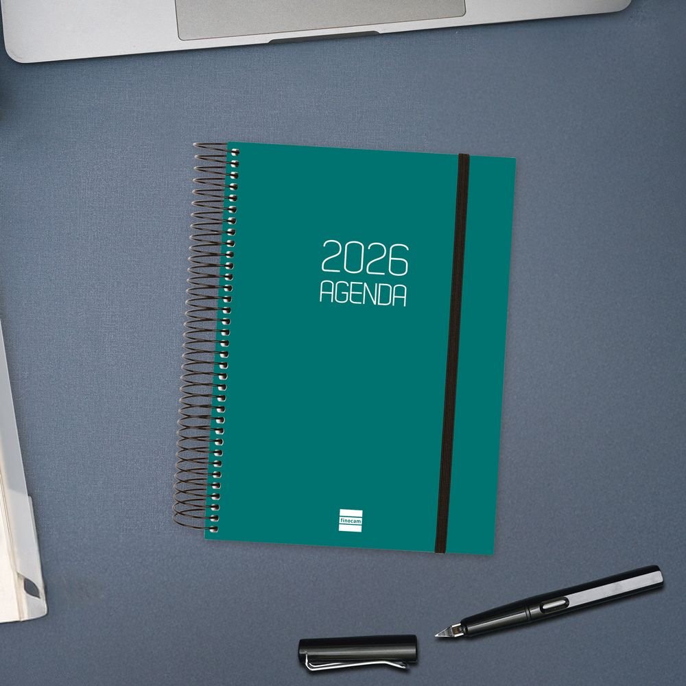 AGENDA ANUAL 2026 OPAQUE E10 DP VERDE | FINOCAM Imagen principal del producto