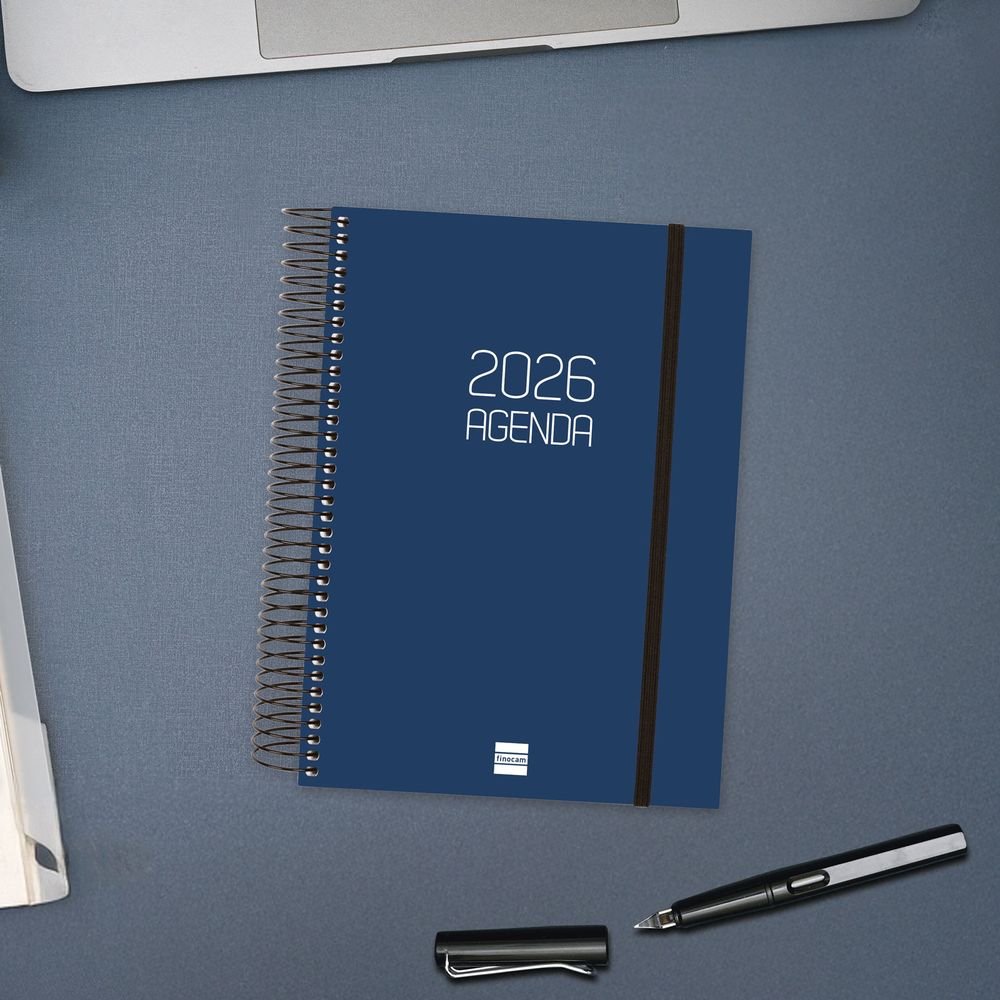 AGENDA ANUAL 2026 OPAQUE E10 DP AZUL | FINOCAM