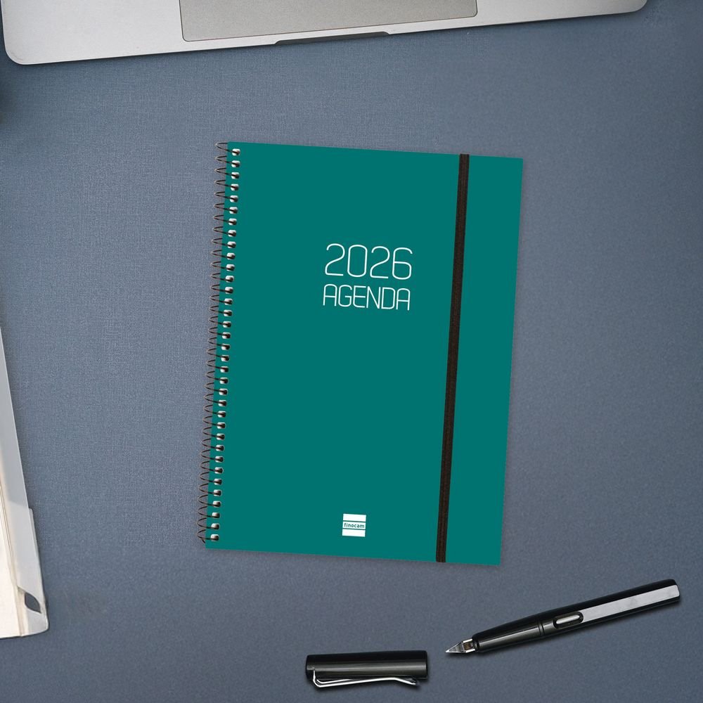 AGENDA ANUAL 2026 OPAQUE E10 SV VERDE | FINOCAM Imagen principal del producto