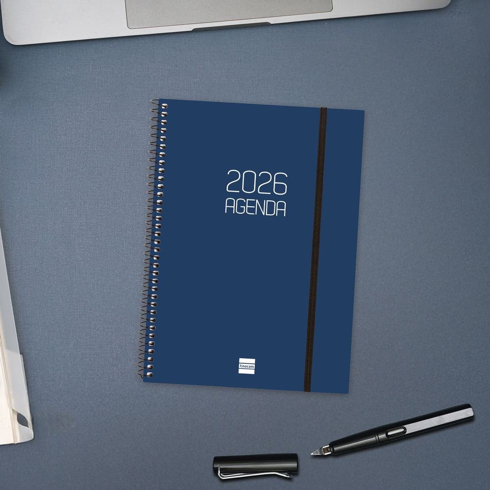 AGENDA ANUAL 2026 OPAQUE E10 SV AZUL | FINOCAM Imagen principal del producto
