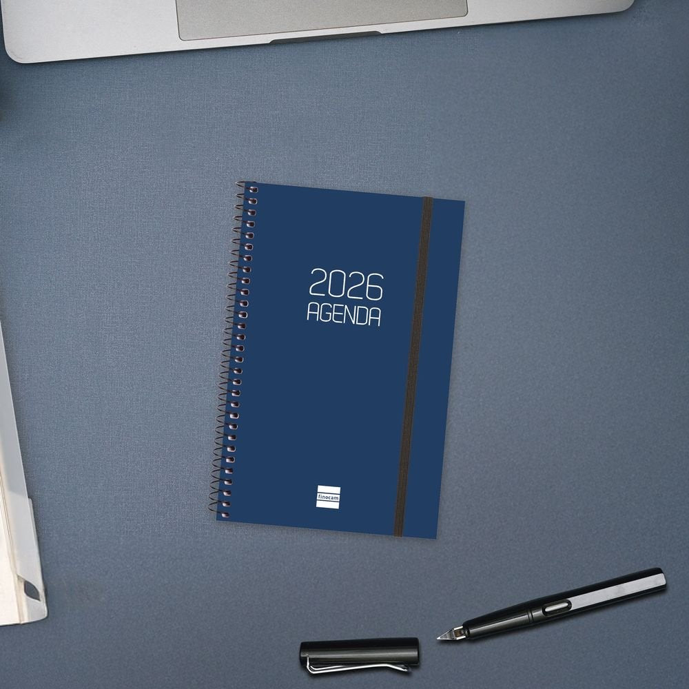 AGENDA ANUAL 2026 OPAQUE E5 SV AZUL | FINOCAM