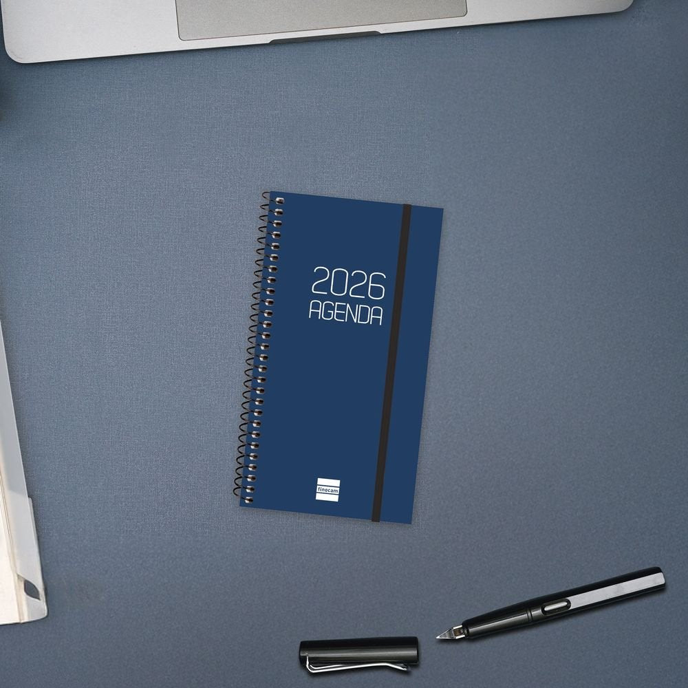 AGENDA ANUAL 2026 OPAQUE E9 SV AZUL | FINOCAM