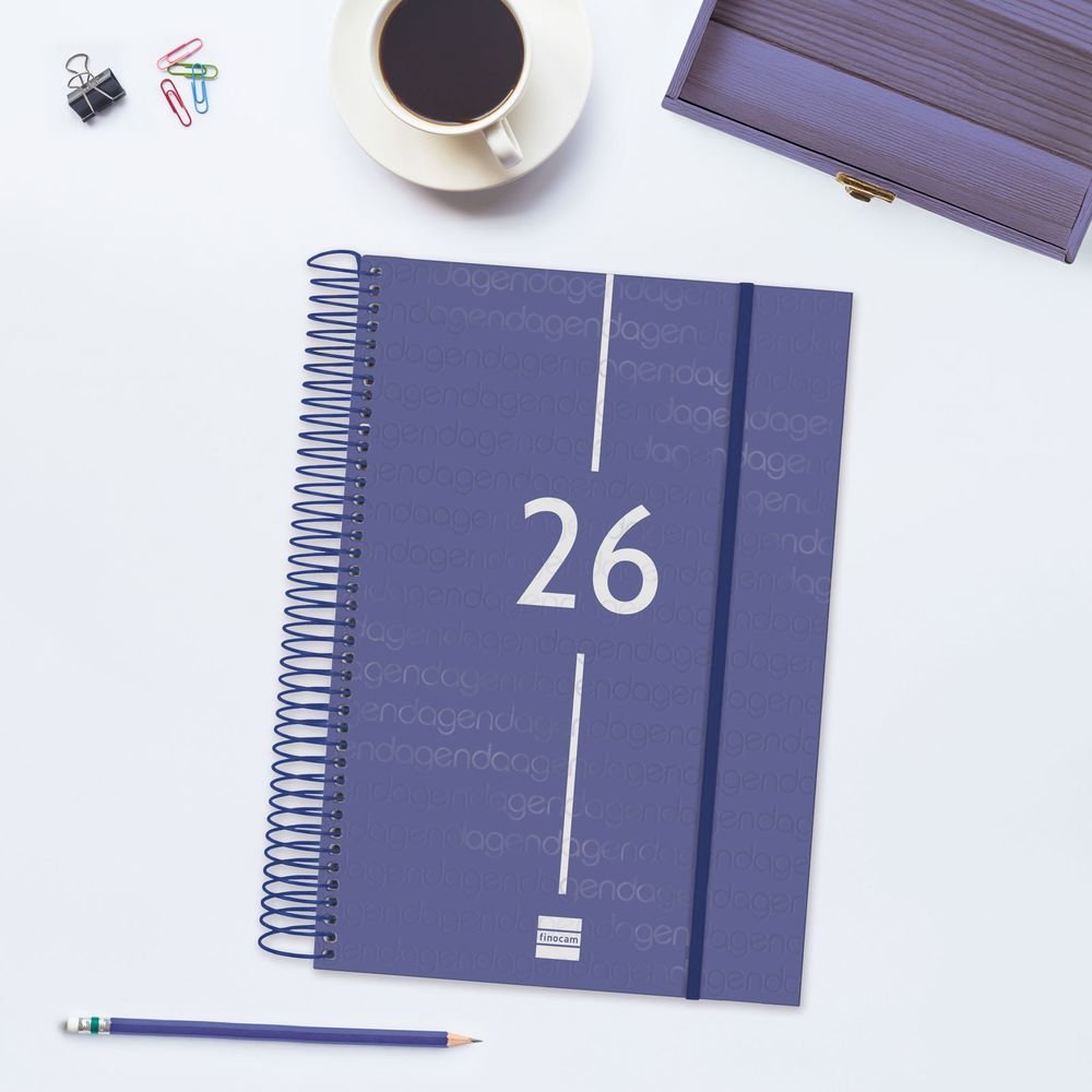 AGENDA ANUAL 2026 YEAR E11 DP AZUL | FINOCAM