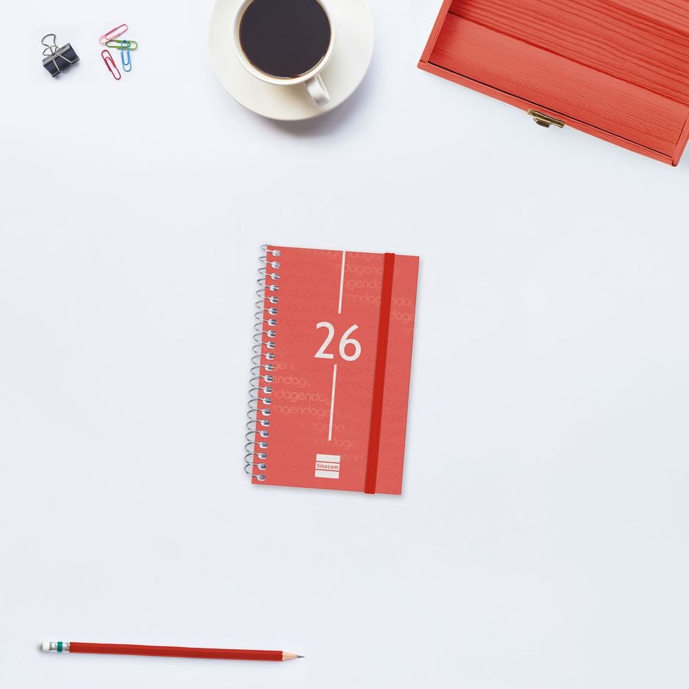 AGENDA ANUAL 2026 YEAR E3 SV ROJO | FINOCAM