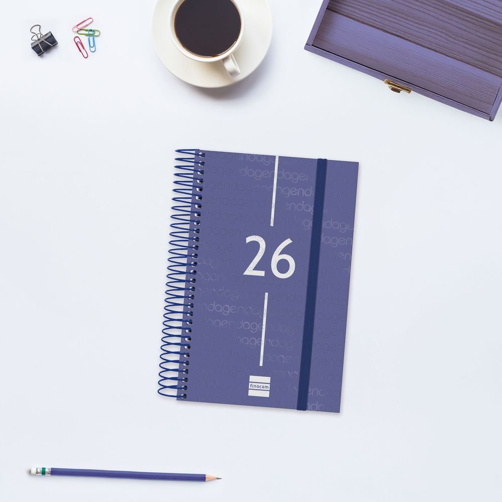 AGENDA ANUAL 2026 YEAR E5 DP AZUL | FINOCAM