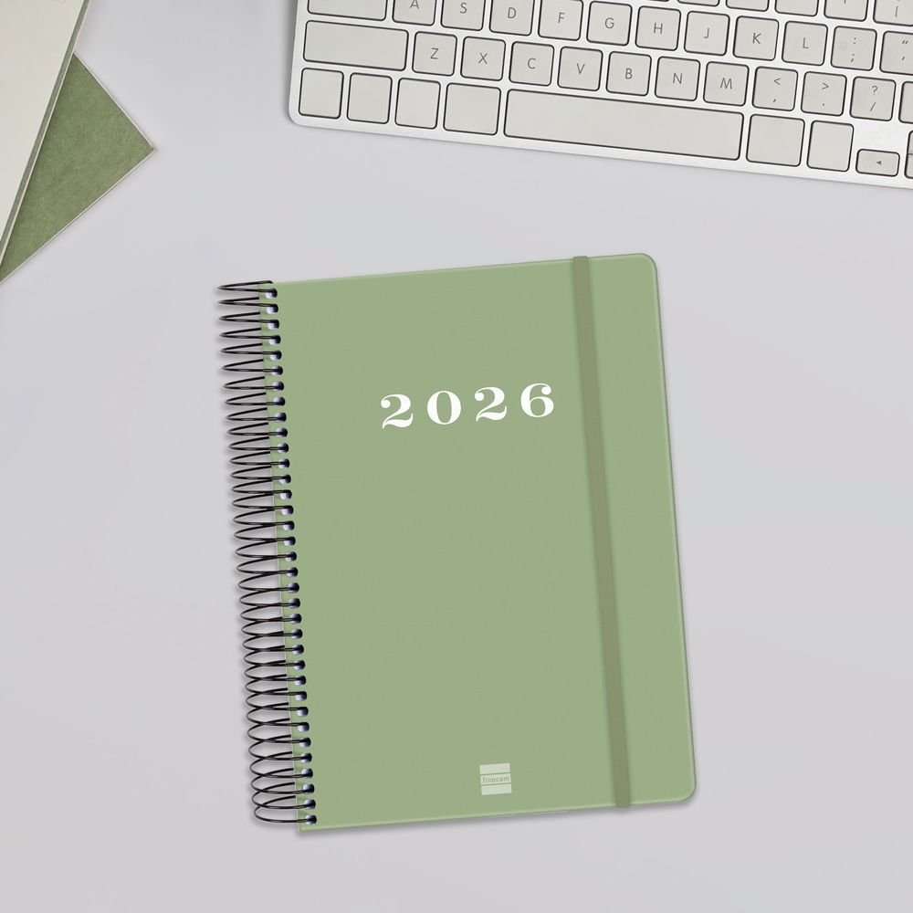 AGENDA ANUAL 2026 MY E10 DP VERDE | FINOCAM Imagen principal del producto