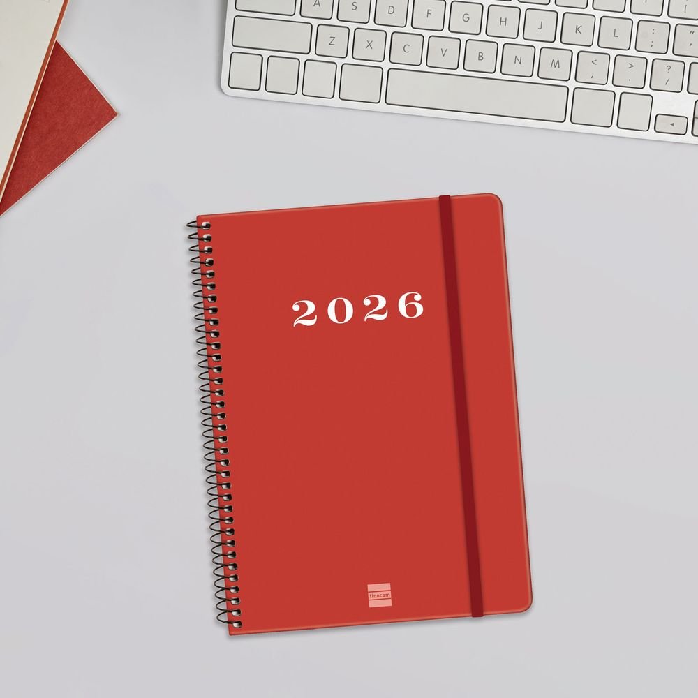 AGENDA ANUAL 2026 MY E10 SV ROJO | FINOCAM Imagen principal del producto