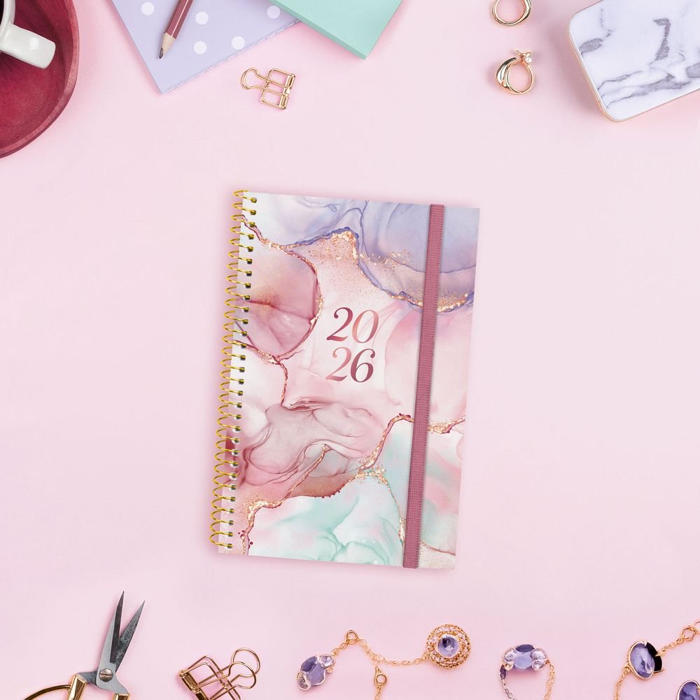 AGENDA ANUAL 2026 DESIGN E5 DP GOLDY | FINOCAM Imagen principal del producto