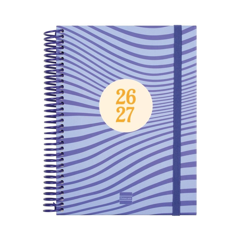 Agenda escolar Diva Cuarto Dp 26-27 Olas marca Finocam