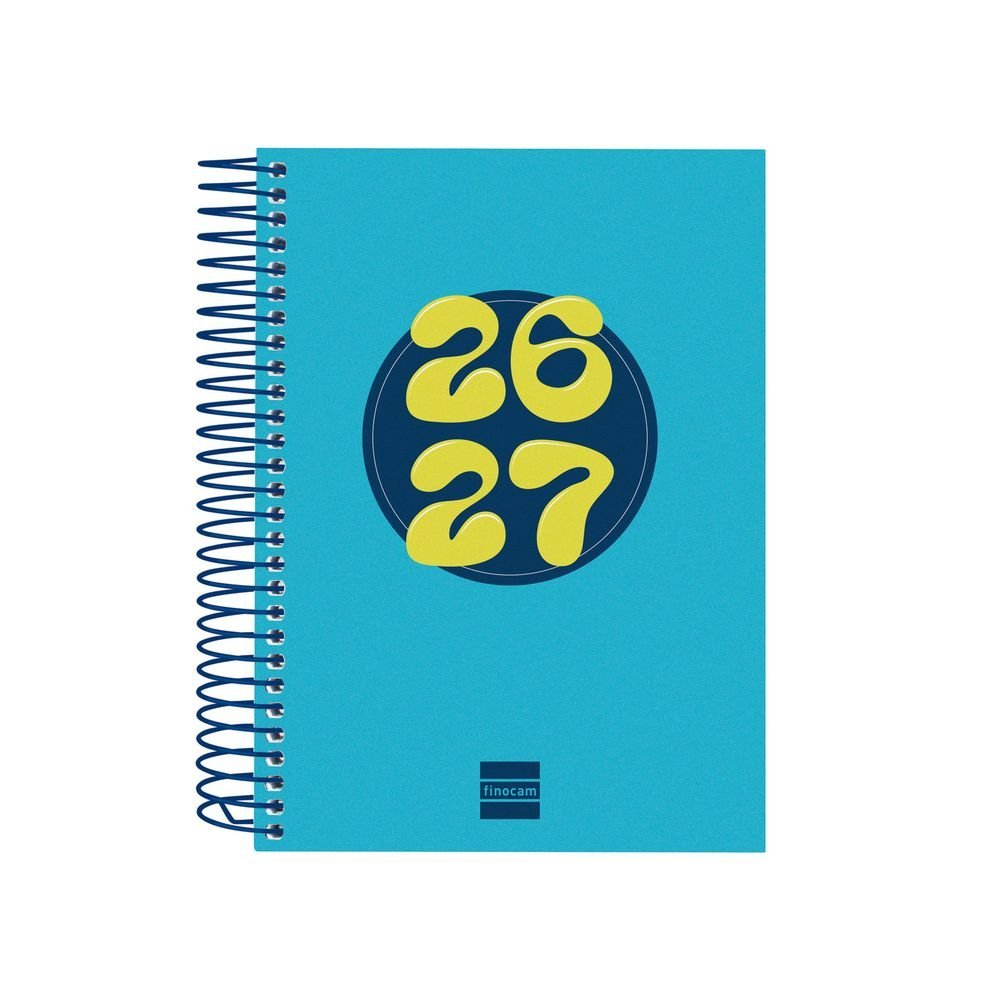 Agenda escolar cool Octavo Dp 26-27 azul FINOCAM