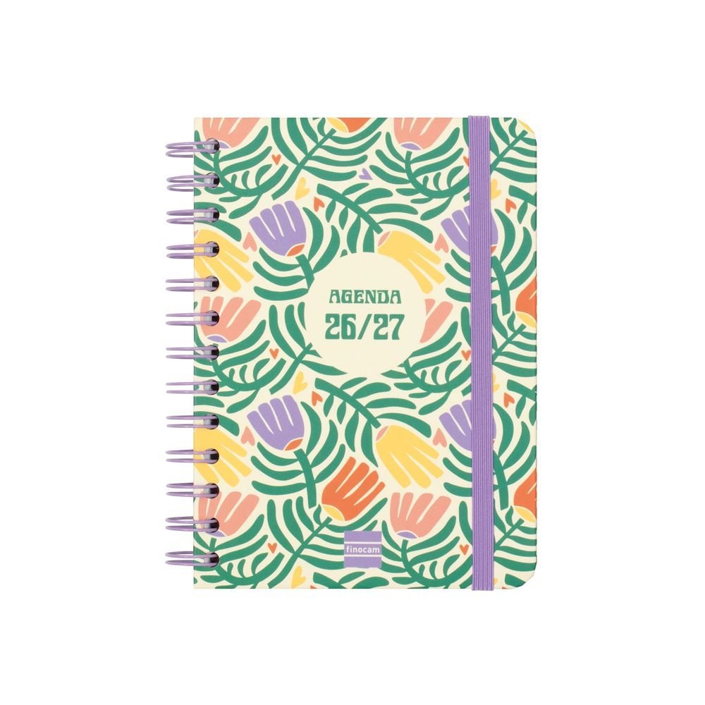 Agenda Escolar Cosmo Cart Octavo Semana Vista Hztal 26-27 Ga Marca Finocam Imagen principal del producto