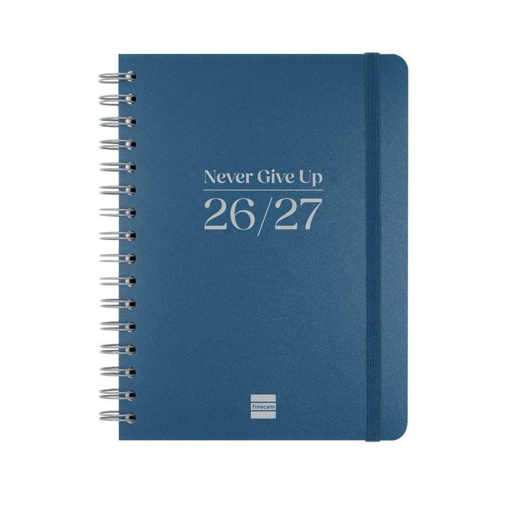 Agenda escolar 26-27 4º Svh Cosmo Azul Espiral Finocam Imagen principal del producto