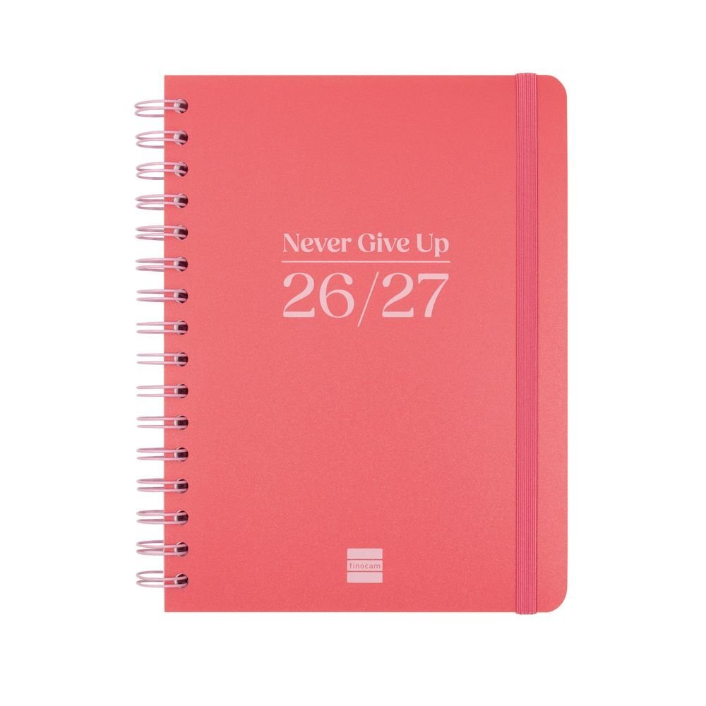 Agenda escolar 26-27 4º Svh Cosmo Rojo Espiral Finocam