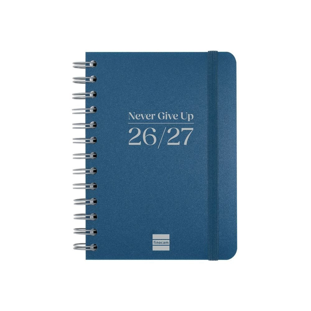 Agenda escolar 26-27 8º Svh Cosmo azul espiral FINOCAM Imagen principal del producto