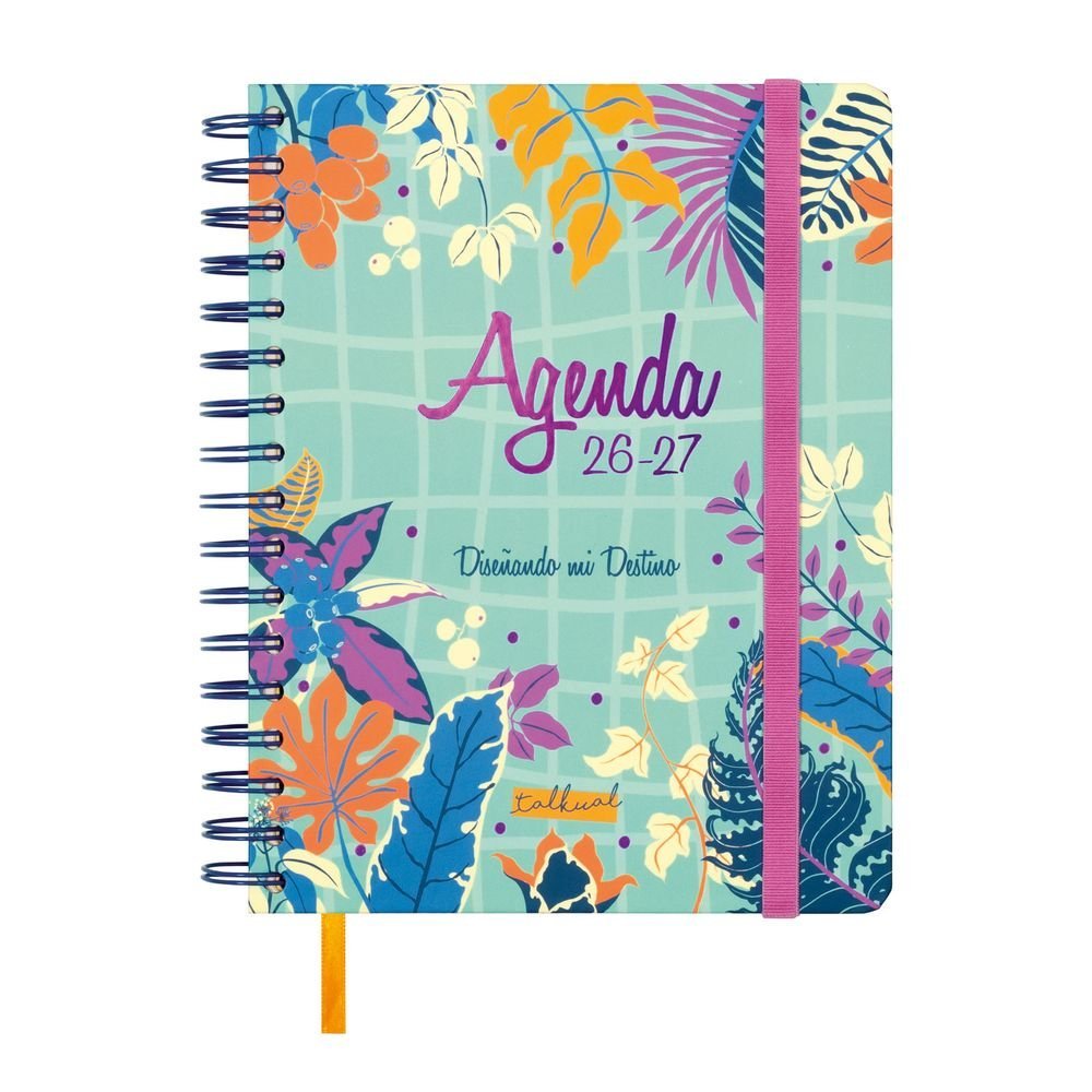 Agenda escolar Talkual Cuarto Semana Vista Horizontal Finocam Imagen principal del producto