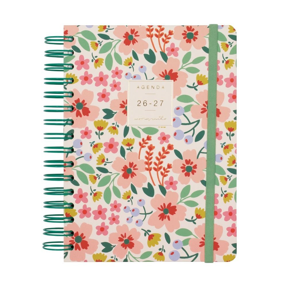 Agenda Escolar Moniquilla E10 Dp 26-27 Verde Finocam Imagen principal del producto