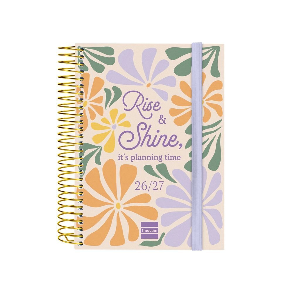 Agenda escolar secundaria Octavo DP 26-27 Shine FINOCAM