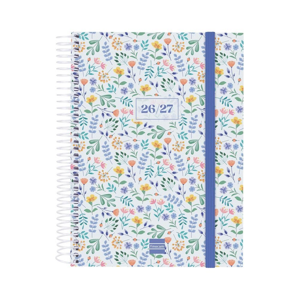 Agenda escolar secundaria Cuarto Dp 26-27 Fiori marca Finocam