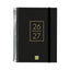 Agenda escolar secundaria Cuarto Dp 26-27 negro Finocam