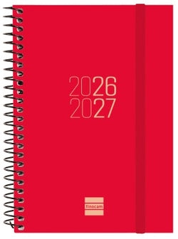 Agenda escolar 26-27 Espiral marca Finocam