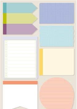 Notas adhesivas Finocam Set Sticky Notes Pro F08