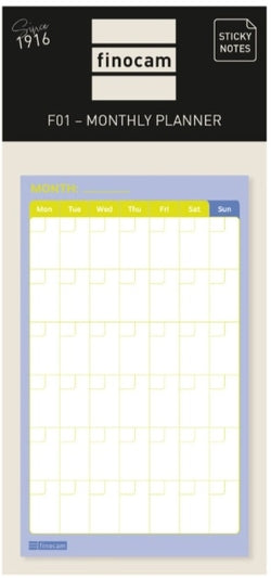 Planificador mensual Finocam Sticky Planner