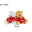 Peluche Pareja Osos Corazones Te Quiero Mucho 20 cm Marca PELUCHES ARTESANIA BEATRIZ