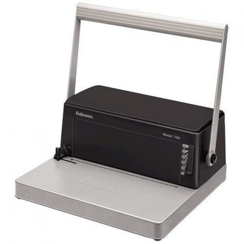 Encuadernadora Metal 100 para Espiral Metálica 20H A4 FELLOWES Imagen principal del producto