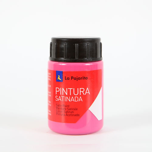 C/6 bote pintura satinada la pajarita magenta l24