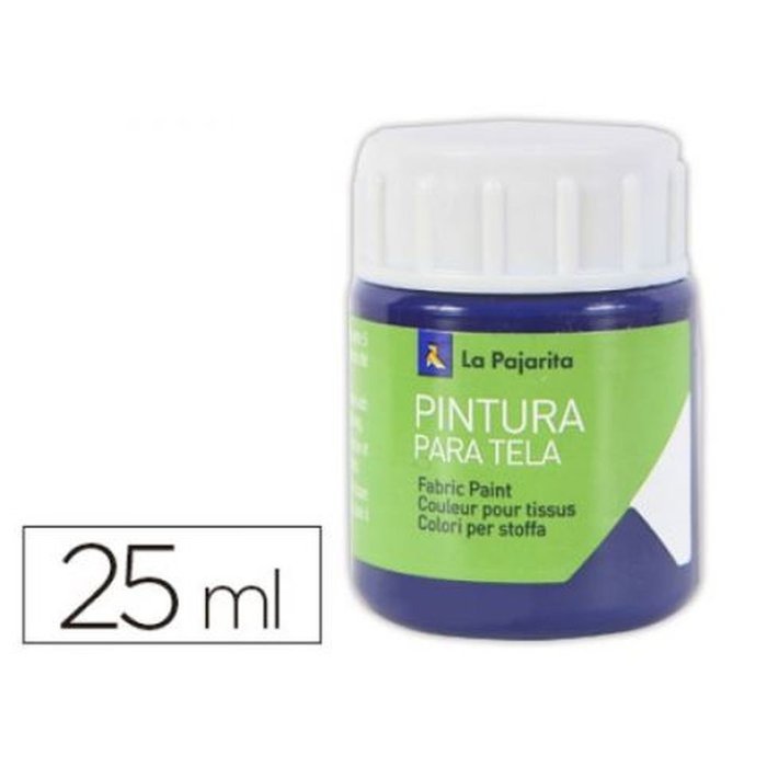 Pintura Tela 25ML Azul La Pajarita Imagen principal del producto