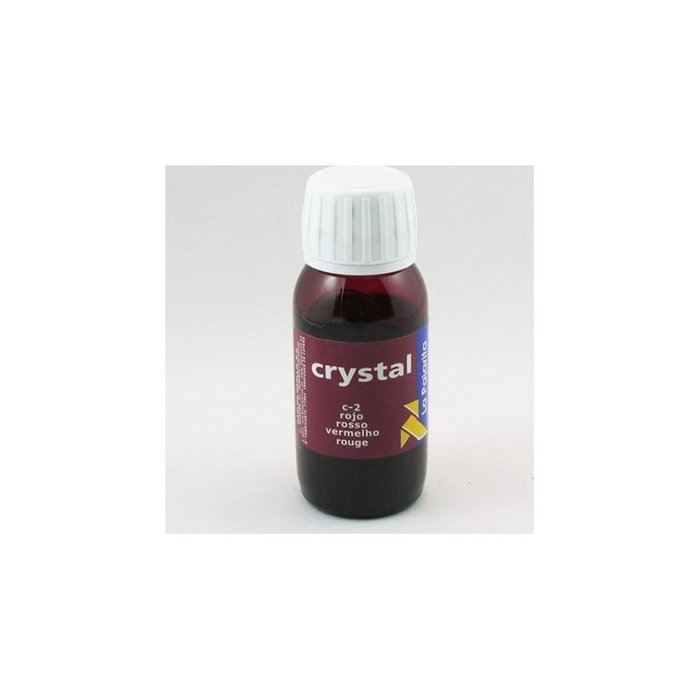 Pintura Cristal 50ml Rojo La Pajarita, pack de 6 Imagen principal del producto