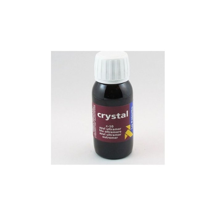 Pintura cristal 50ml azul ultramar La Pajarita, pack 6 Imagen principal del producto