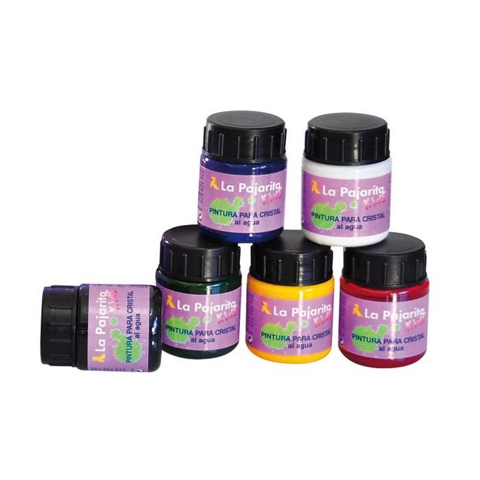Pintura Pajarita 25 ml Cristal Agua Blanco Marca Pajarita Imagen principal del producto