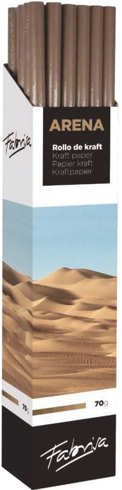 Papel kraft marrón Fabrisa pack 30 rollos Imagen principal del producto