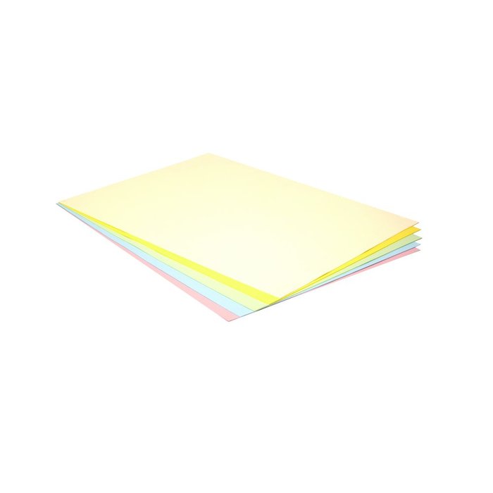 CARTULINA 50X65 25H 180G SURTIDO PASTEL | 25 UNIDADES | (FABRISA) Imagen principal del producto